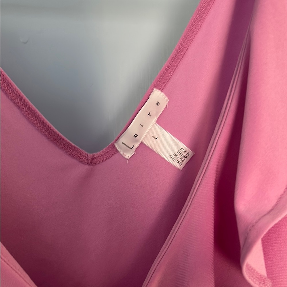 Leith Pink Ruffled Bodysuit - Picture 2 of 3